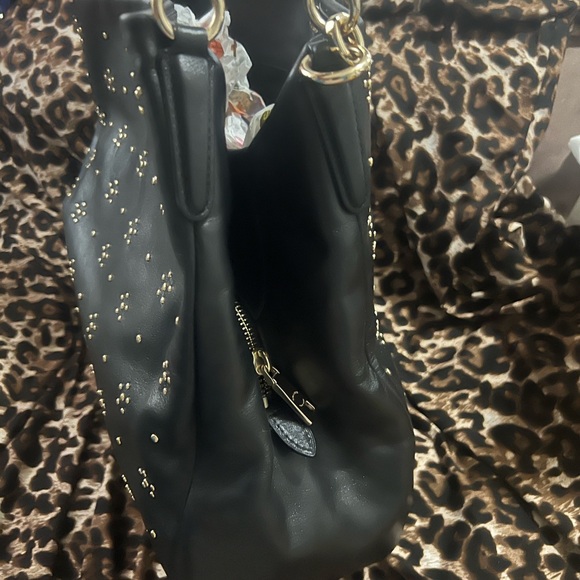 Coach Black Studded Women’s Shoulder Bag - Picture 2 of 13